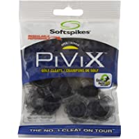 SOFTSPIKES (Fts PiviX Fast Twist 3.0-Pinchos de Golf (Gris-Negro)- Unisex Adulto